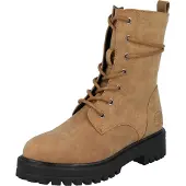 Dockers by Gerli Damenschuhe Stiefel Schnürer Braun Freizeit