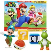 Nintendo Adventskalender mit 2,5 Zoll großen Figuren mit begrenzter Artikulation