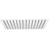 Aloni Regendusche Brause Chrom Quadrat Kopfbrause Rainshower Spiegeleffekt 30x30cm