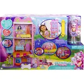 Enchantimals Stadt Tails Palmer Pomeranian Wohnung Puppe