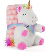 Perletti Einhorn Tiara Teddy Mit Decke 22 Cm