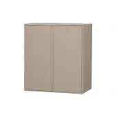 Woood Highboard "Daily Hochkommode", beige, B:100cm H:110cm T:58cm, Holzwerkstoff, Sideboards, Highboard, Kommode mit Push-to-Open Funktion, H 110 cm x B 100 cm