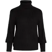 Vila Rollkragen Strickpullover