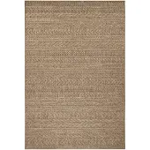 NORTHRUGS Teppich "Granado" Gr. 31, beige (beige, braun), B:160cm H:6mm L:230cm, Polypropylen (PP), Teppiche, Teppich, In- und Outdoor, Sisal Optik, Robust, Pflegeleicht, Flachgewebe