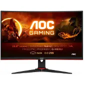 AOC G2 C24G2AE/BK, 59,9 cm (23.6"), 1920 x 1080 Pixel, Full HD, LED, 4 ms, Schwarz, Rot