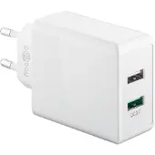 Goobay 44957, Drinnen, AC, IP20, Weiß