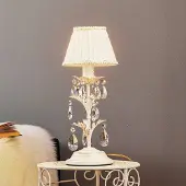 ONLI Tischleuchte Karen Höhe 40 cm elfenbein