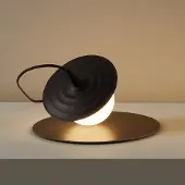 Milan Iluminación Milan Symphony Tischlampe ohne Gestell anthrazit