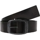 G-Star Ledergürtel "GS Gürtel Mett", Herren, Gr. 105, schwarz (schwarz, schwarz), Rindsleder, Gürtel Ledergürtel
