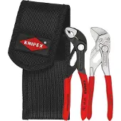 Knipex Mini-Zangenset in Werkzeuggürteltasche 153 mm - 002072V04