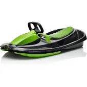 PLASTKON Nimbus, Schneerennfahrer, Grün, Polyethylen, Einfarbig, 3 Jahr(e), 2 Sitz(e)