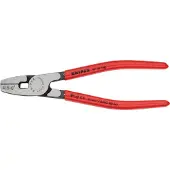 Knipex 97 81 180 Crimpzange für Aderendhülsen, 180 mm, Fronteinf. 0,5-6 mm2