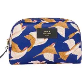 Wouf Accessories Makeup Bag Recycled Collection Blue Birds