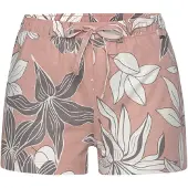 LASCANA Pyjamashorts , Damen, Gr. 44/46, N-Gr, rosa (allover, altrosa, geblümt), Single Jersey, Obermaterial: 50% Baumwolle, 50% Viskose, geblümt, bequem kurz, Hosen Pyjamashorts, mit floralem Druck