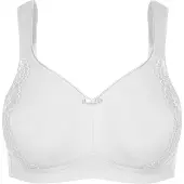 Susa Minimizer-BH "Minimizer ohne Bügel London", Damen, Gr. 85, Cup H, weiß, Obermaterial: 76% Polyamid PA. 24% Elasthan EL., BHs Minimizer-BH