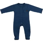 Babys Only Strampler Mit Füßen Melange Jeans - 56