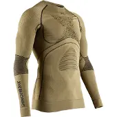 X-Bionic - Technisches Langarm-T-Shirt - Radiactor 4.0 Round Neck LS M Gold/Black für Herren - Größe XL