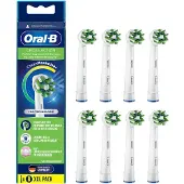 Oral-B - Aufsteckbürsten 'CrossAction CleanMaximizer' in Weiß 8 St Zahnbürste