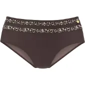 LASCANA Highwaist-Bikini-Hose "Adele" mit trendigen Details