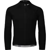 POC Langarm Fahrradtrikot für den Winter - THERMAL LITE - Schwarz XL
