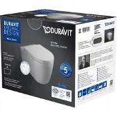 Duravit 45290900A11 Wand-WC Set ME by Starck riml.,Weiß