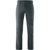 Maier Sports Funktionshose "Herrmann", Herren, Gr. 58, Normalgrößen, grau, 91% Polyamid, 9% Elasthan, Hosen Funktionshose, warme Herren Outdoorhose, robuste Wanderhose, Regular Fit
