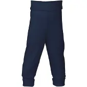 Engel - Baby Hose mit Nabelbund - Merinounterwäsche Gr 86/92 blau