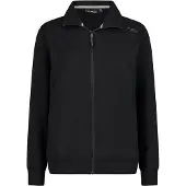 CMP Damen Sweatjacke Woman Sweatshirt 31D4266-U901 38 - Nero - 38