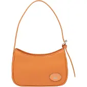 Lacoste Leder Umhängetasche Schultertasche Origin Croc Shoulder Bag Poterie apricot