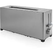 Princess 01.142401.01.001 Edelstahltoaster Langschlitz, 2 Scheibe(n), Edelstahl, Edelstahl, Tasten, Drehregler, 1050 W, 230 V