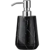 Kleine wolke Seifenspender Carrara 990 ml, Schwarz