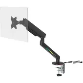 Deltaco GAM-134, Klemme, 9 kg, 43,2 cm (17"), 81,3 cm (32"), 100 x 100 mm, Schwarz