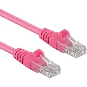 ACT CAT6A UTP 15m, 15 m, Cat6a, RJ-45, RJ-45, Pink