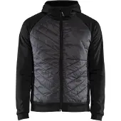 Blakläder Sweater Hybrid 3463 - M / schwarz / dunkelgrau
