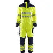 Blakläder Multinorm Winter Overall 6317, Farbe:High Vis Gelb/Marineblau, Größe:XXXL