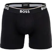 BOSS Boxershorts "Boxershort BoxerBr 6P Power 6er Pack", Herren, Gr. XXL, schwarz, Obermaterial: 95% Baumwolle CO. 5% Elasthan EL., Unterhosen Boxershorts