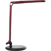 Brilliant LED Tischleuchte Vanita Rot 8W 530lm Neutralweiß 4600K 3-Stufen Touchdimmer