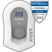 Myenergi myENERGY ZAPPI-2H22UW-T, 22 kW, Wand, Grau, Weiß