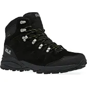 Jack Wolfskin Wanderschuh Refugio Texapore Mid Phantom Burly Yellow Xt Herren-Schuhgröße 45