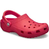 Crocs Classic, Männlich, Erwachsener, Rot, Einfarbig, 38 - 39, Geschlossene Sandalen