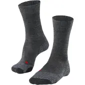 Falke Socken "TK2 Explore", Herren, Gr. 39-41, grau (asphalt meliert (3180)), Obermaterial: 40% Polypropylen PP. 28% Polyacryl PAN. 22% Wolle WO. 9% Polyamid PA. 1% Elasthan EL., Socken Socken