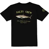 Salty Crew Bruce Boys Short Sleeve Tee black (BLK) M