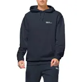 Jack Wolfskin Herren Essential Hoody black L