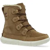 Sorel - Wasserdichte Stiefel - Explorer II Joan Faux Fur W Velvet Tan/Fawn für Damen - Größe 5 US - Braun
