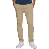 Levi's Chinohose "LE XX CHINO SLIM TAPER", Herren, Gr. 38, Länge 34, beige (shady beige3), Web, Obermaterial: 98% Baumwolle, 2% Elasthan, gerade knöchellang, Hosen Chinohose, mit Markenlogo