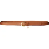 Lauren Accesorios Damengürtel Charm Classc 412802952005 Braun