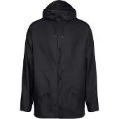 Rains 12010R LONG JACKET W3 Schwarz