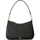Ralph Lauren für Damen. 431883768008 Danni mittelgroße Ledertasche mit schwarzer Querzeichnung (OSFA), Lässig