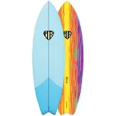 Ocean & Earth Mr Flame Epoxy Super Twin 6´0´´ Surfbrett