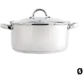Quid Kasserolle mit Glasdeckel Ottawa Edelstahl - 28 cm